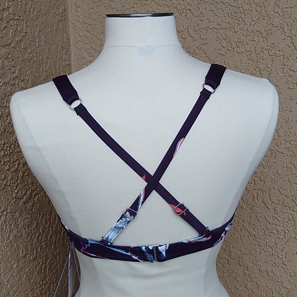 Athleta Piha Plunge Bikini Top Bra Sized - Picture 7 of 16